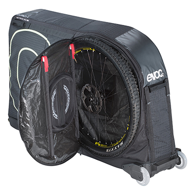 Bike bag hire in Lake Garda - Evoc bike bag hire from Adrenalin Rehab