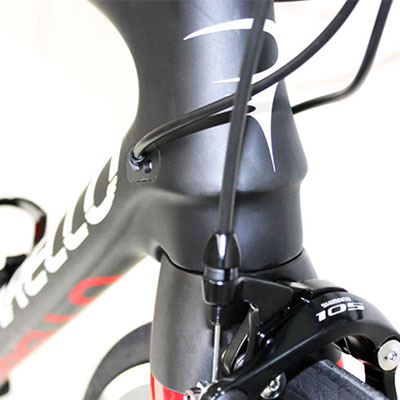 Razha Carbon 24HMUD 105 11v for hire when you book your cycle holiday with Adrenalin Rehab