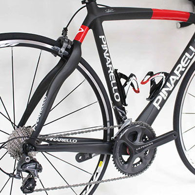 The best full carbon Pinarello Road bike for hire with Adrenalin Rehab