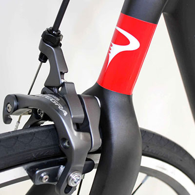 Razha Carbon 24HMUD Ultegra 11v for hire when you book a bike holiday with Adrenalin Rehab